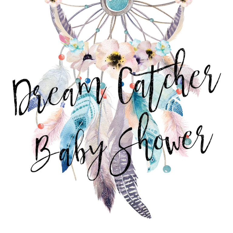 dream catcher baby shower girl